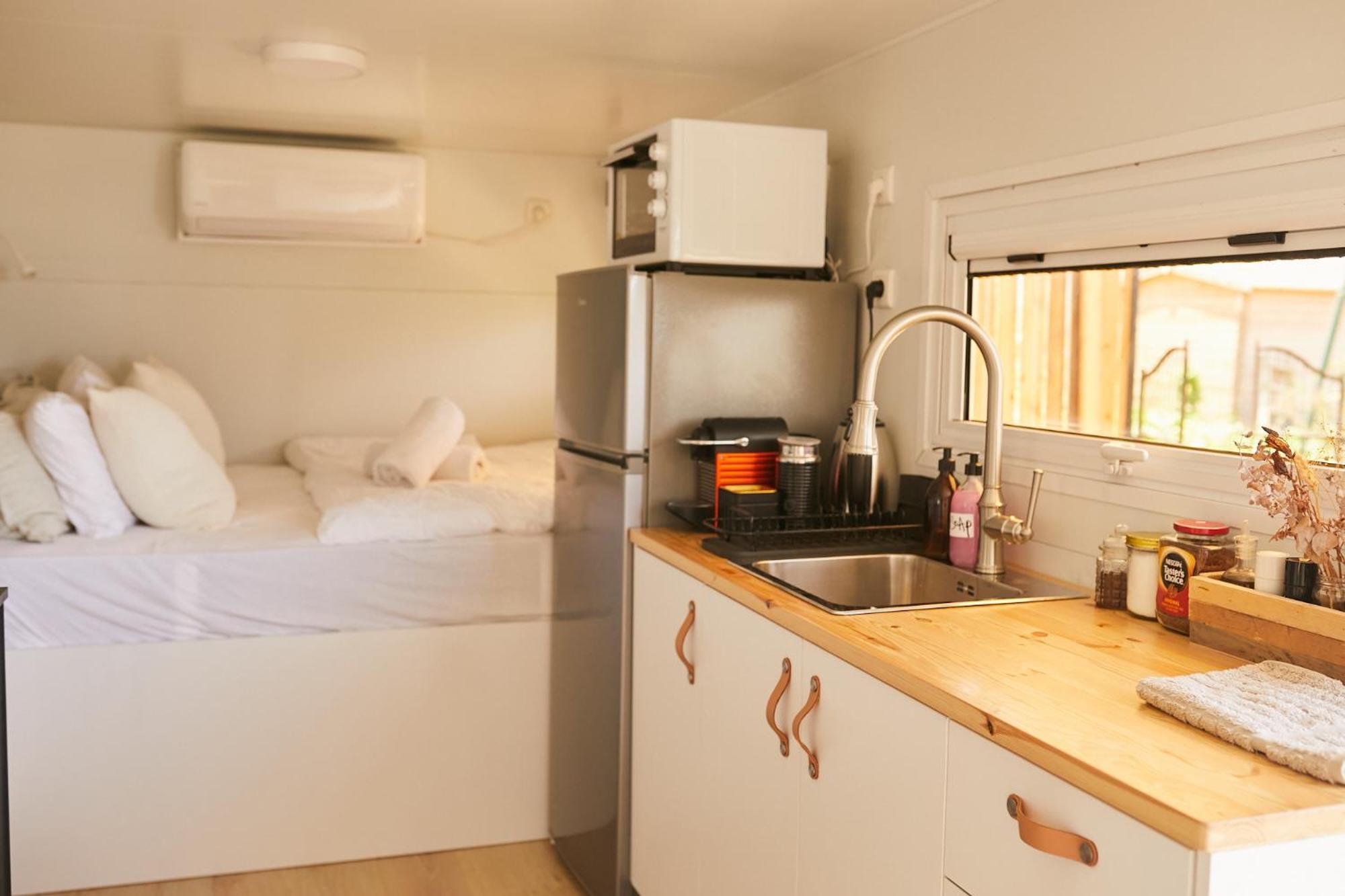 Holiday home קרוואן מול הים
